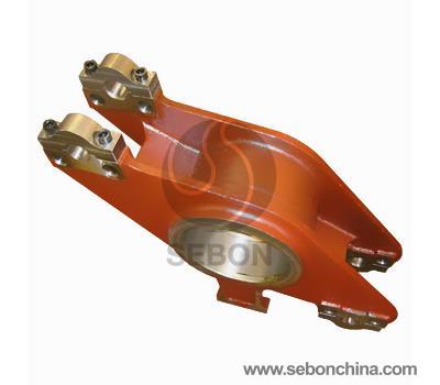 High speed train balance support precision casting