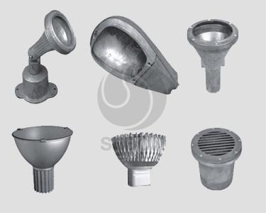 die casting components for lighting systems