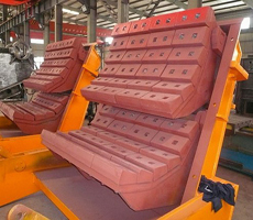 Impact crusher impact plate parts